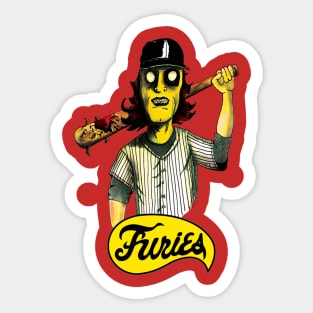 Furies baseball-T Sticker